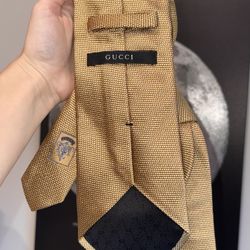 Gucci Gold Tie
