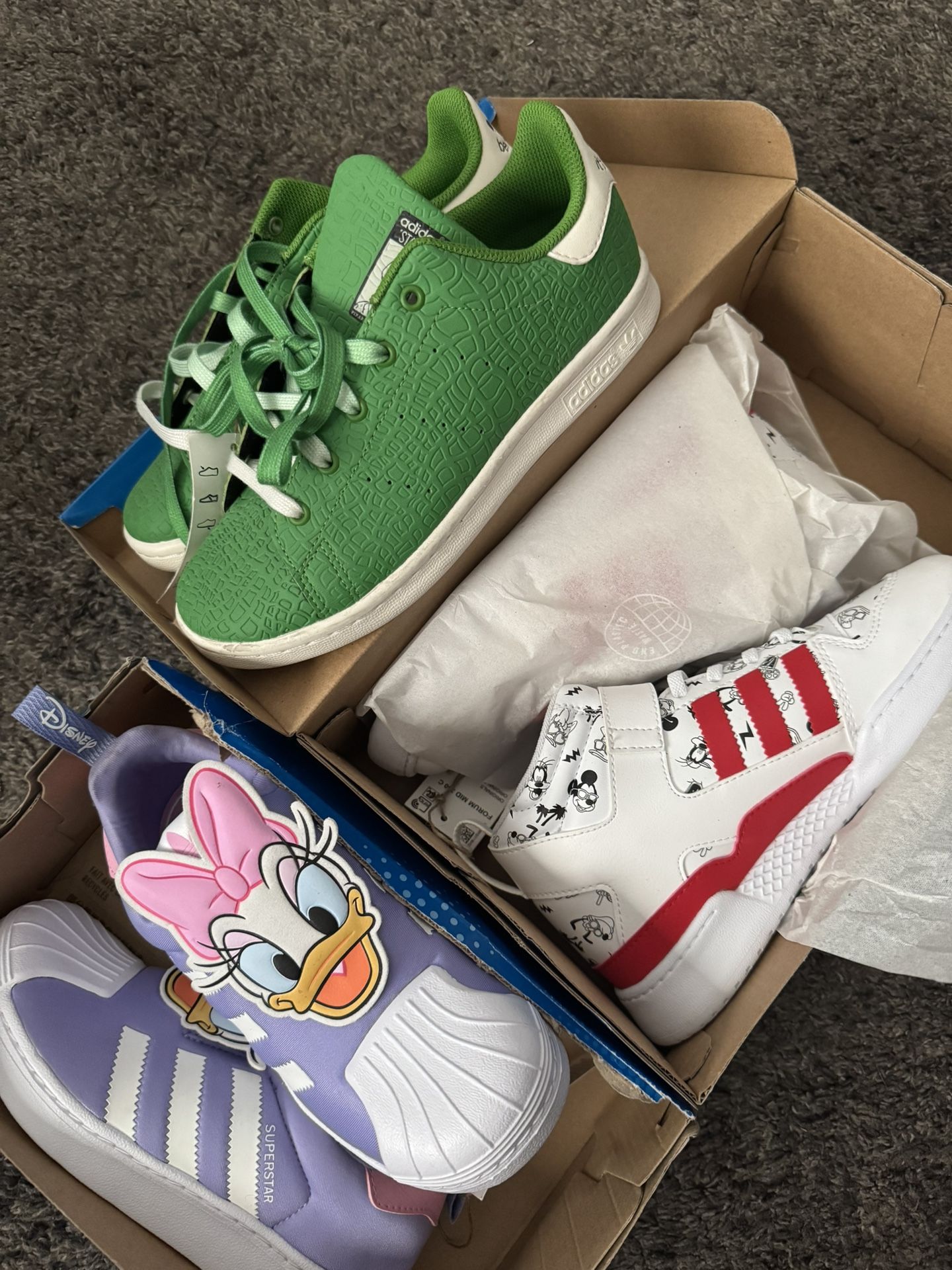 Disney Adidas Collab Shoes