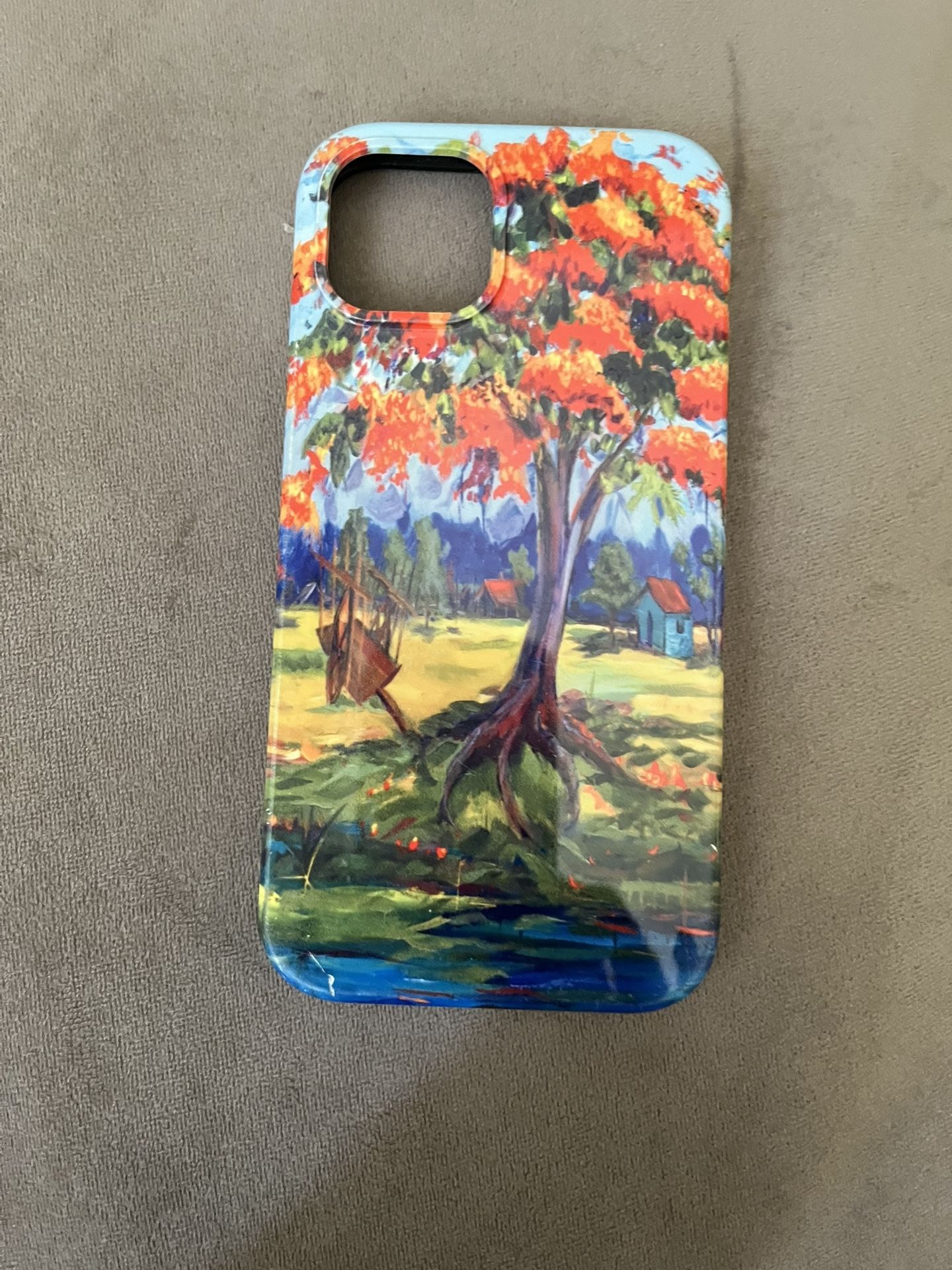 Society 6 Flamboyan Tree iPhone 13 Cover