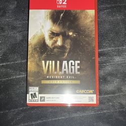 Resident Evil 8 Village Gold Edition Nintendo Switch 2