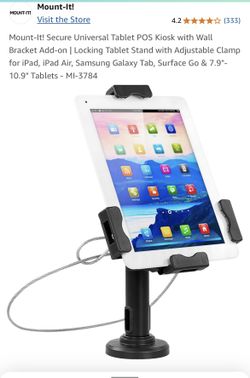 Counter Tablet Mount POS Kiosk