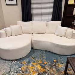 Christopher Knight Sectional Couch Sofa 