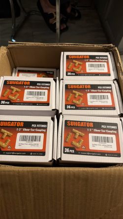 Sungator 1/2 Elbow+Tee+Coupling 36Pcs