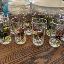 Set Of Vintage Glasses