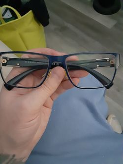 Versace frames with damaged case