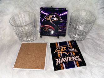 Ravens Drink coaster set