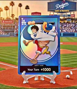 One Piece x Dodgers Promo