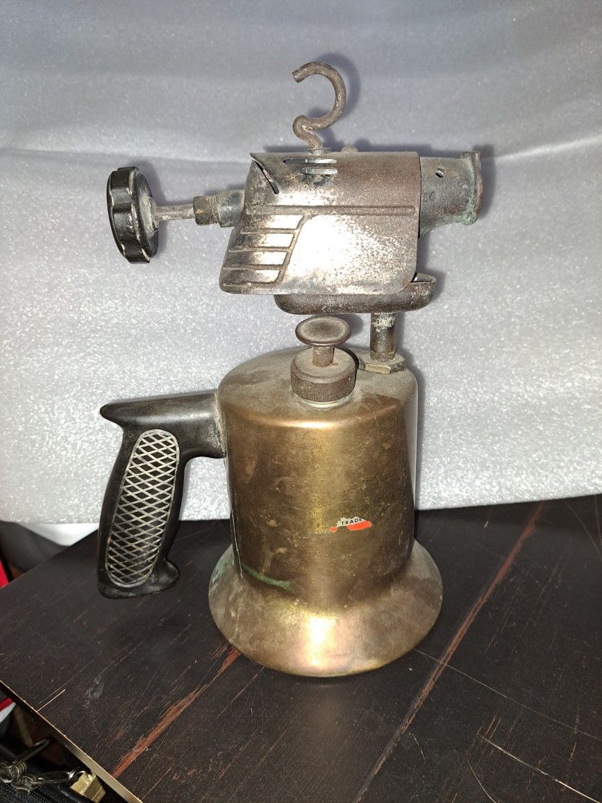 Vintage Solid Brass Blow Torch $200 OBO