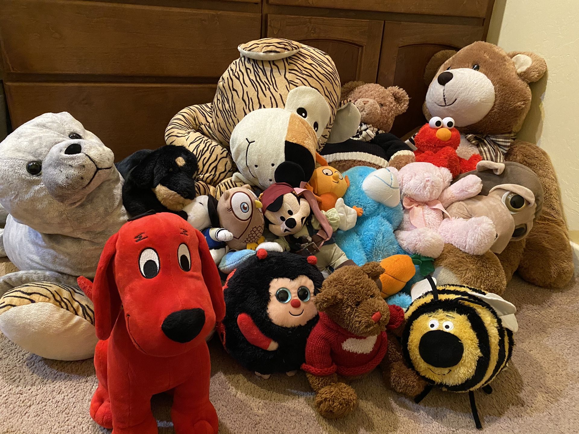 Lots of Stuffed Animals!