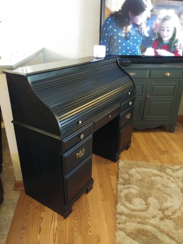 Black Roll Top Desk For Sale In Denair Ca Offerup