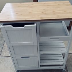 Small Kitchen Island Cart On Wheels