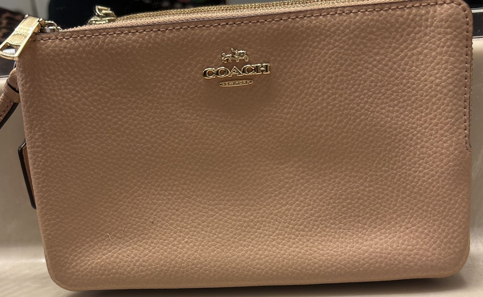 Coach Light Pink Wristlet
