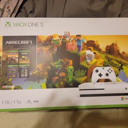 Xbox One S Minecraft Edition New 