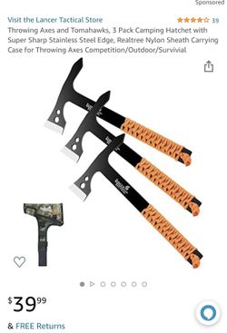 lancer tactical Competition Throwing Axe