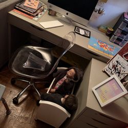 Computer Desk & Cabinet 