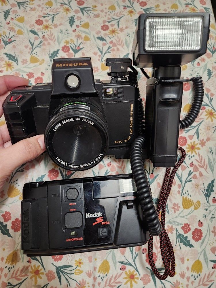 Vintage Camera Kodak And Mitsuba