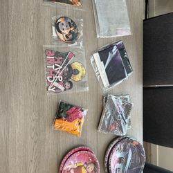 Squid game birthday party supplies