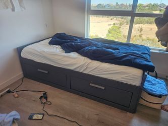Twim bed frame only (IKEA) $60