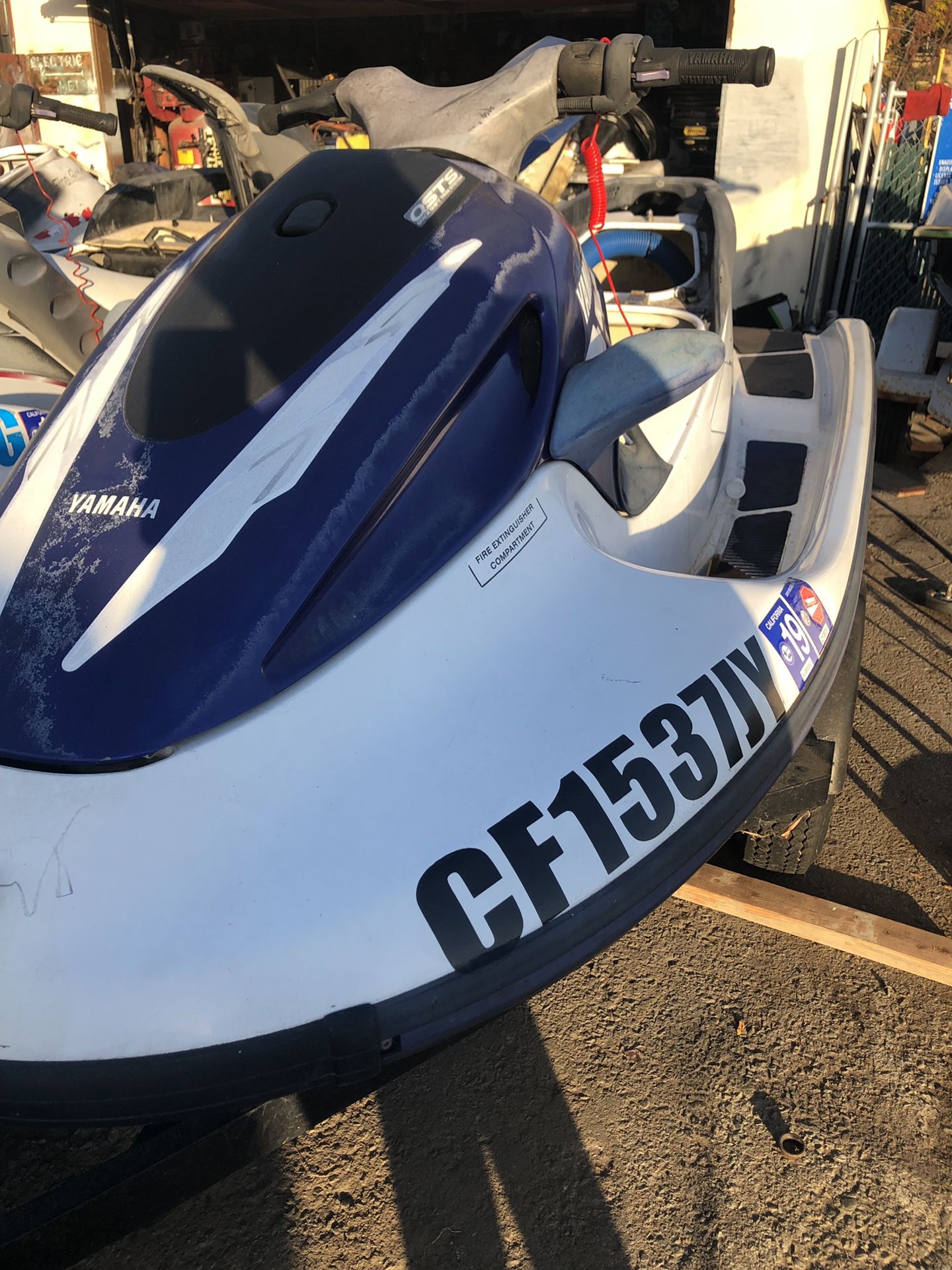 90 Yamaha waverunner gp no trailer