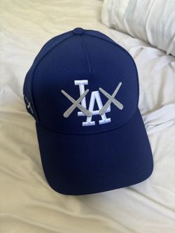 Los Angeles Dodgers Nike x KAWS Dri-FIT Structured A-Frame Adjustable Hat - Royal