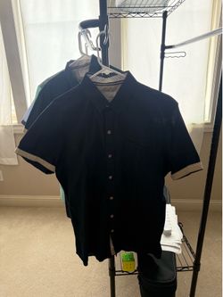 Craft + Flow size Large dress shirts short sleeve $5 each