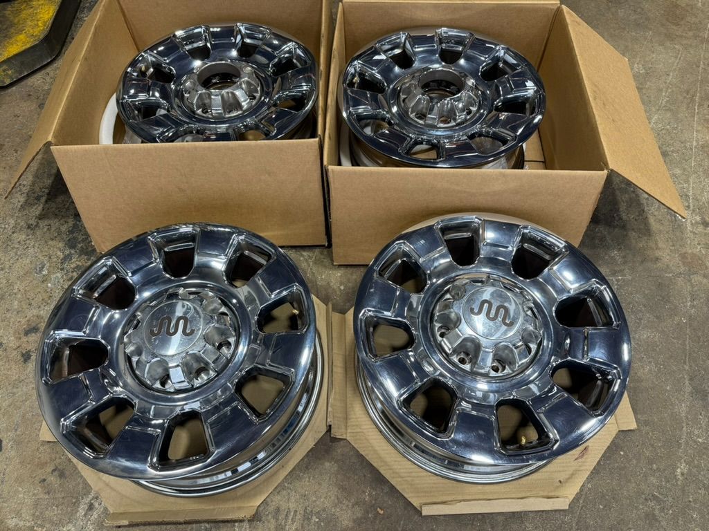 FREE DELIVERY (4) 20" FORD F250 F350 8X170 OEM FACTORY STOCK WHEELS RIMS TREMOR SUPERDUTY CHROME