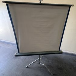 Vintage Tower Portable Projector Screen 30x40