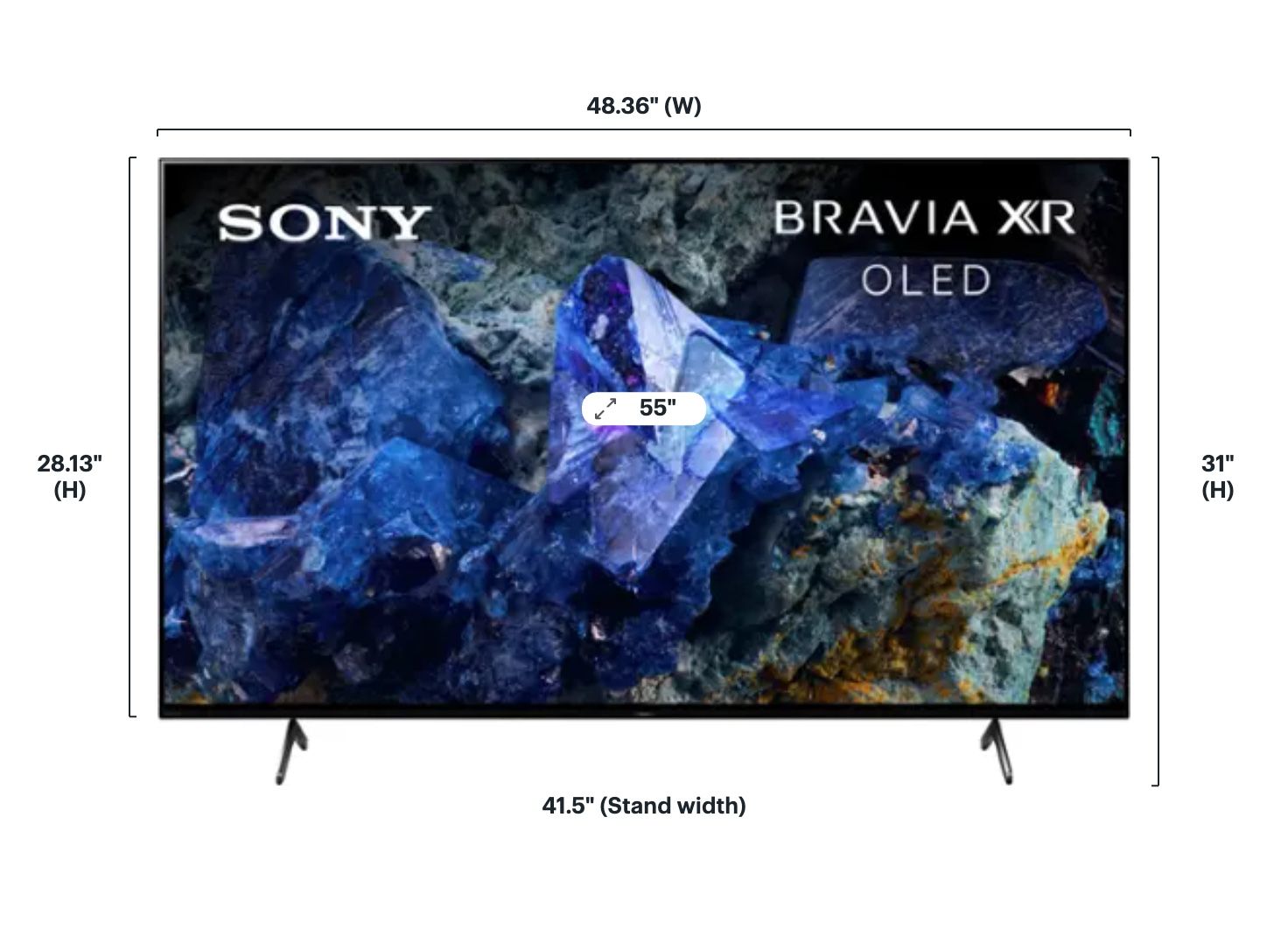 Sony - 55” OLED Inch Tv Bravia Xr A75l