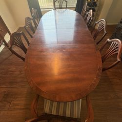 Dining Table And Buffet