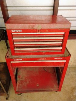 Vintage ( Crafstman Tool Box )
