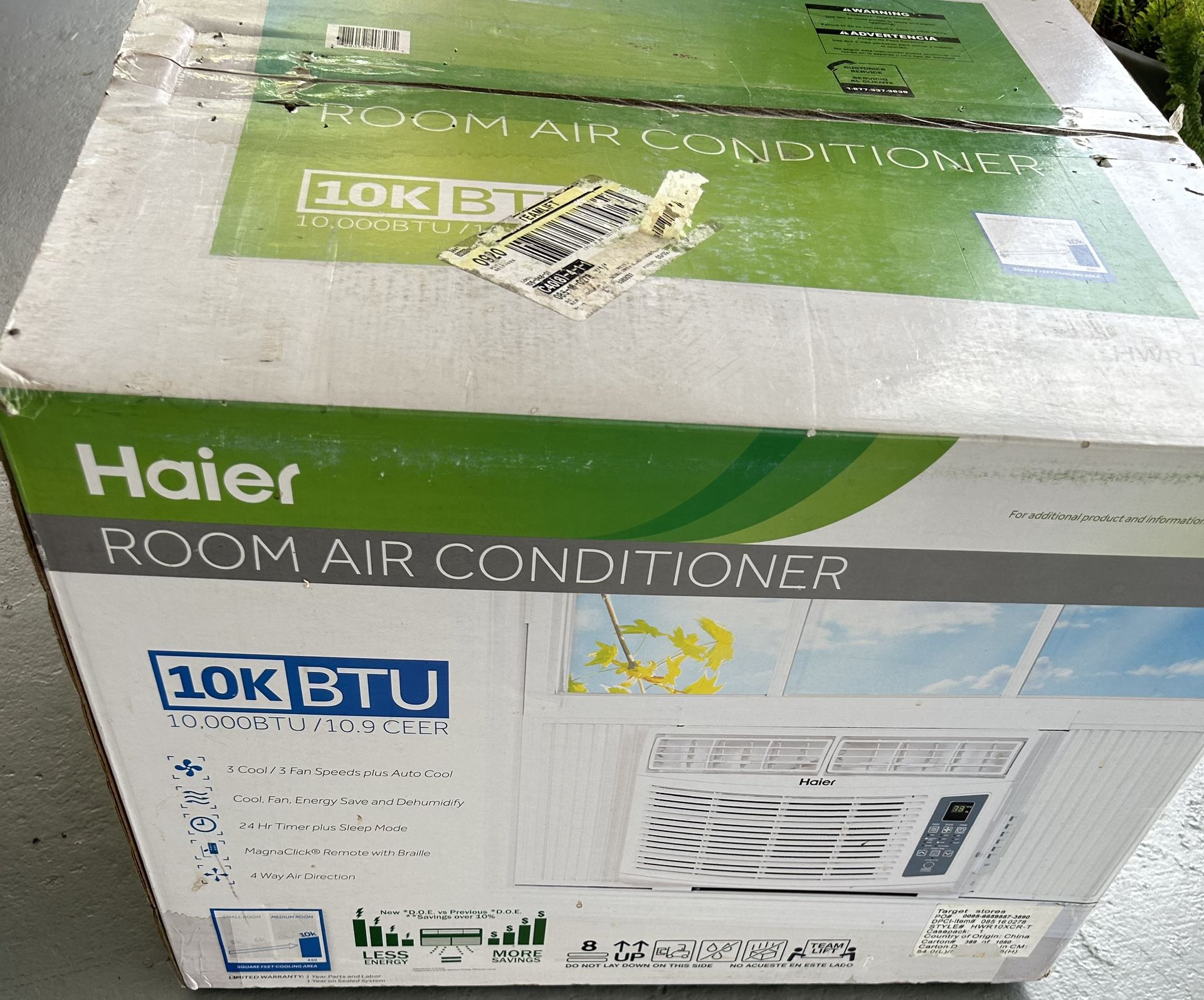 Haier,Room Air Conditioner,Aire acondicionado de pared