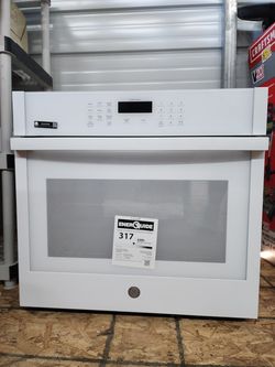Brand New GE
30 in. Smart Single Electric Wall Oven Self-Cleaning in White
