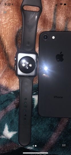 iPhone 8 and Apple Watch
