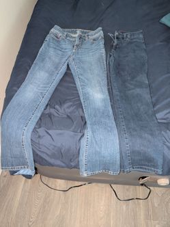 Dark Blue / Black Jeans - Size 4
