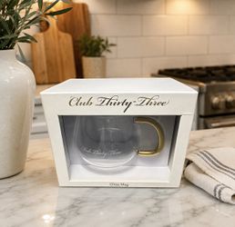 Disney’s Club 33 Glass Mug - EXCLUSIVE