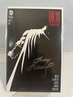 Dark Knight III: The Master Race Book One - Signed by Andy Kubert NO/COA DC Comics