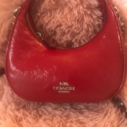 Coach Carmen Mini Crossbody Red Bag