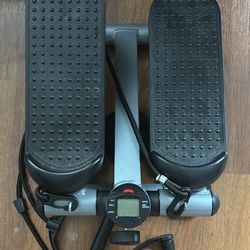 stair stepper w resistance bands (portable)