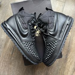 Nike Air Force 1 One Duckboot Black Mens Size 11
