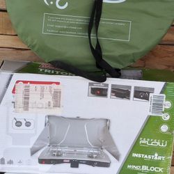 Large Lot Of Camping Supplies With Military Sleeping Bags