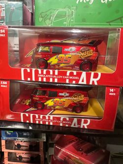 Vw bus lightning McQueen