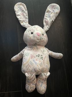 Floral Bunny Rabbit Stuffed Animal