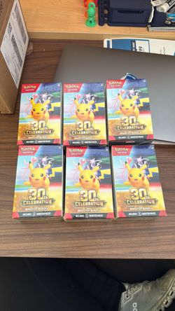 Pokémon 30th Celebration Booster Bundle x6
