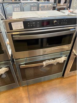 GE Profile Microwave wall oven combo 30”
