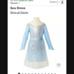 Elsa Light Up Costume Dress 4-6