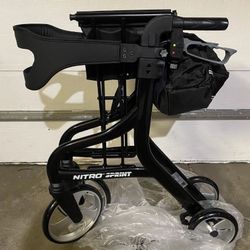Drive Medical Nitro Sprint Rollator Walker Seniors