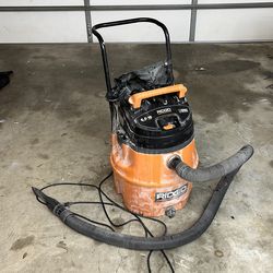 ridgid vacuum
