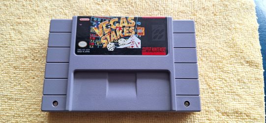 Vegas Stakes SNES Nintendo
