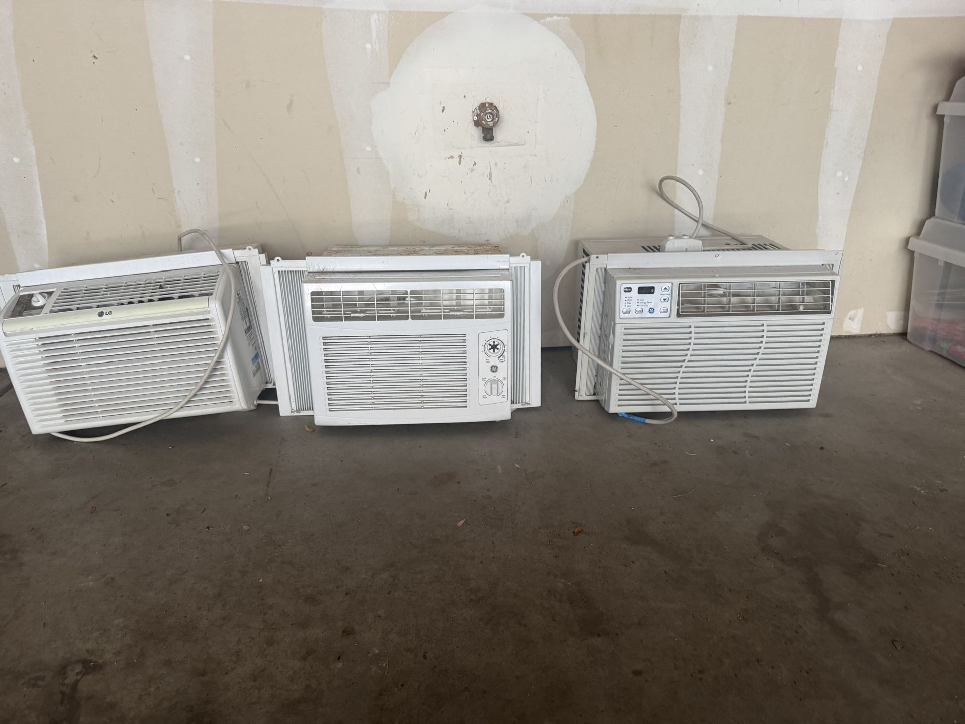 3 A/C Window Units