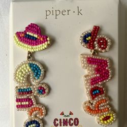 Cinco De Mayo Party Brunch Earrings!